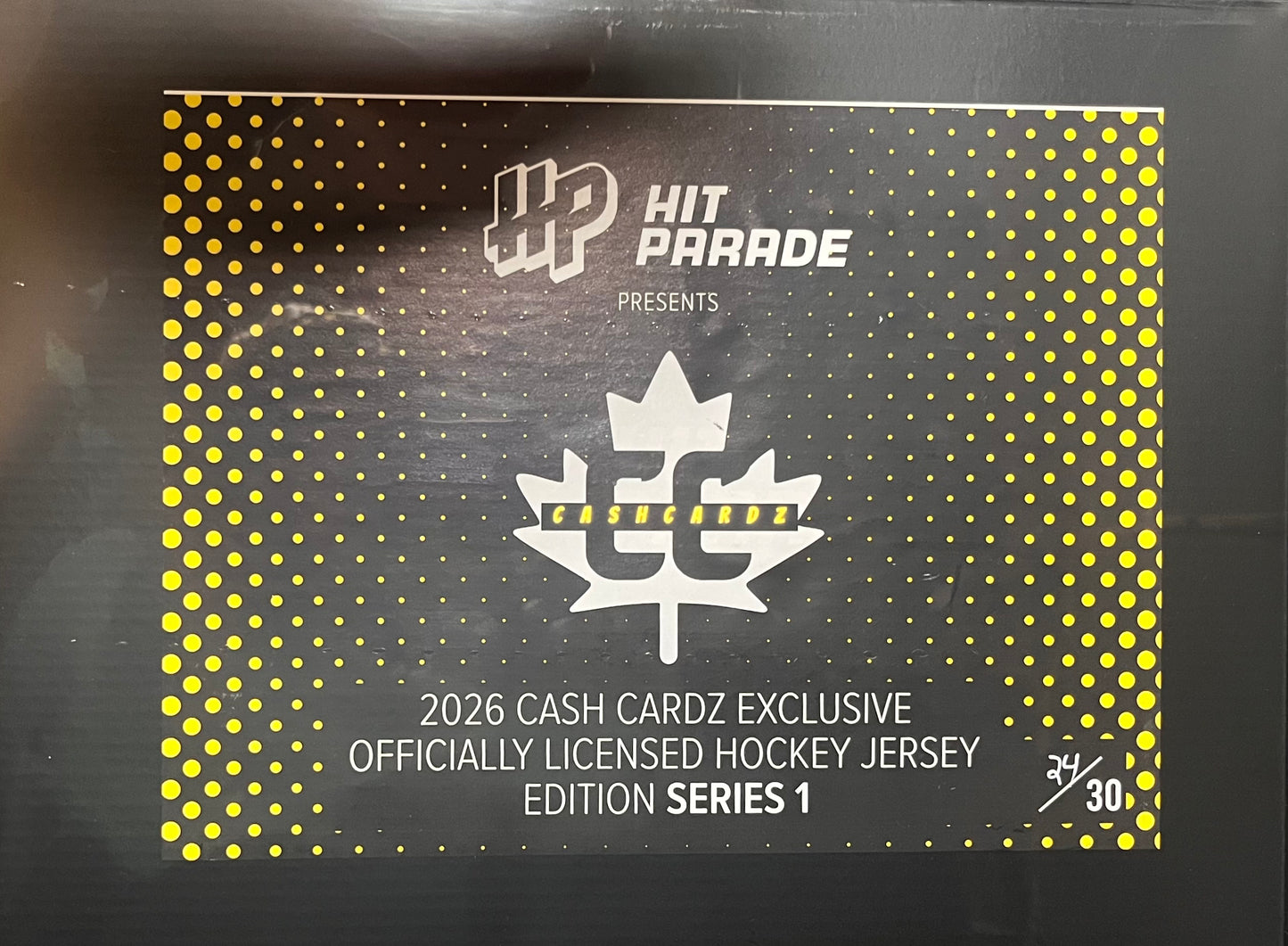 Autographed Hockey Jersey