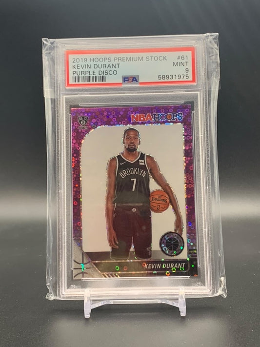 Kevin Durant purple disco PSA 9