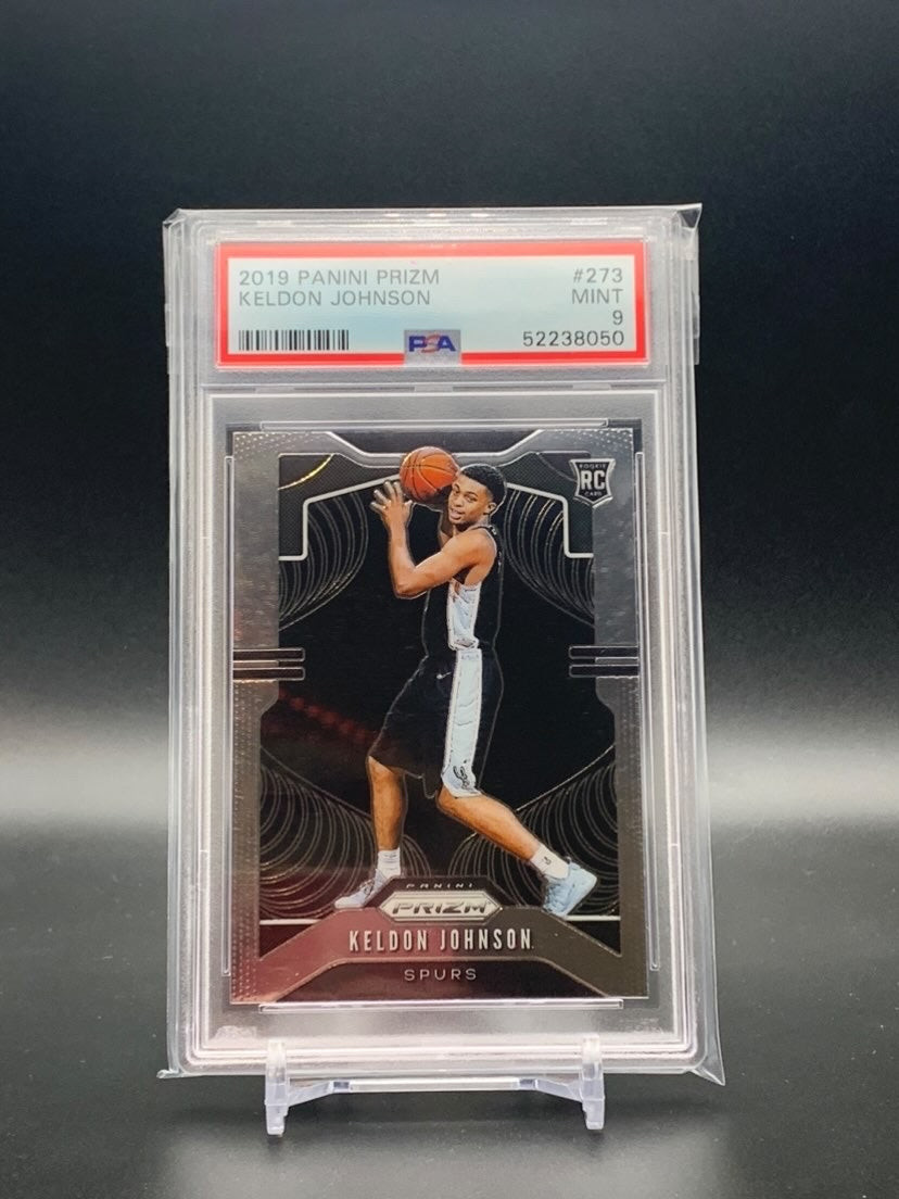 Keldon Johnson RC PSA 9