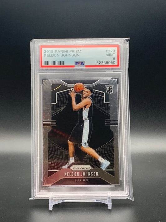 Keldon Johnson RC PSA 9