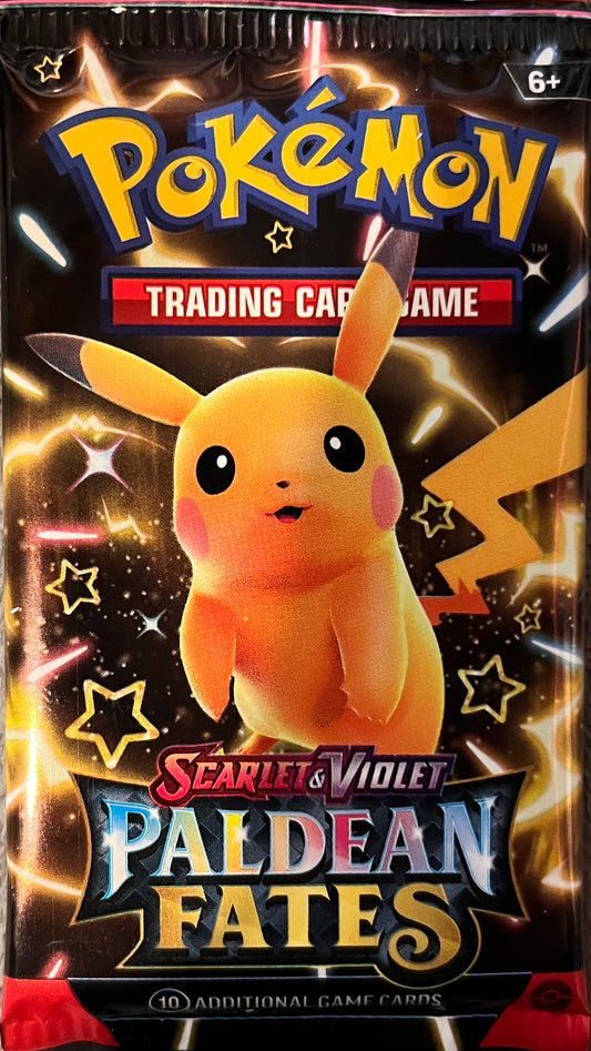 Pokemon paldean fates pack