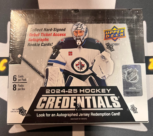 24-25 Credentials hobby