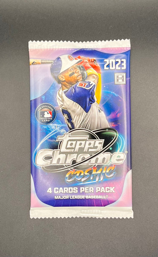Topps chrome cosmic pack