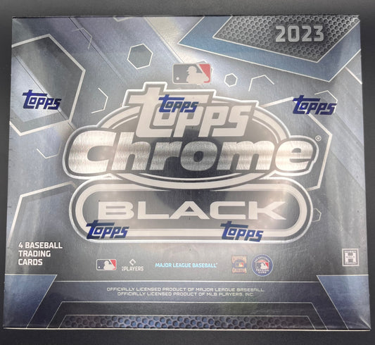 2023 topps chrome black
