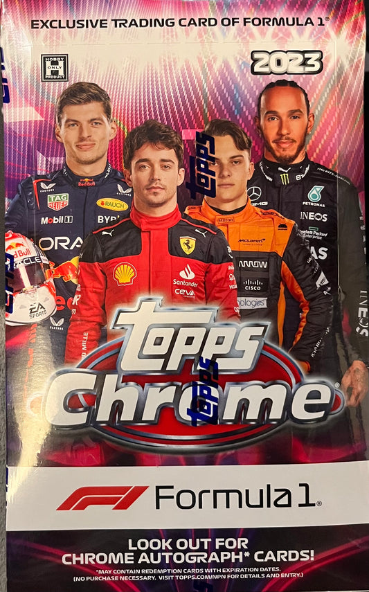 2023 F1 topps chrome team split