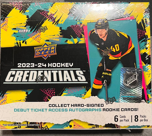 23-24 Credentials hobby