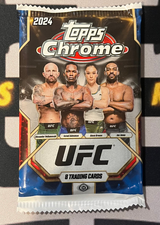 2024 topps chrome UFC pack