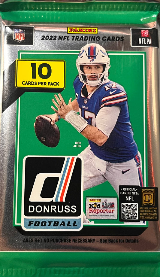 2022 Donruss hobby pack