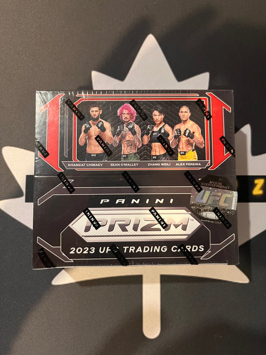 2023 UFC prizm under card box