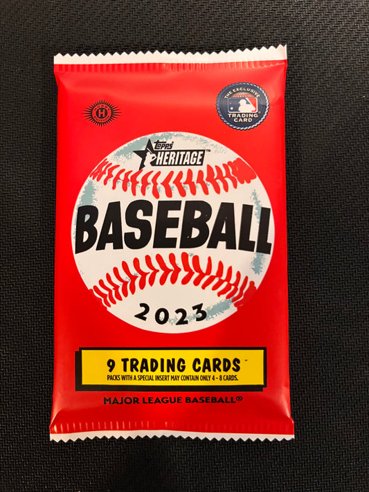 2023 topps heritage pack